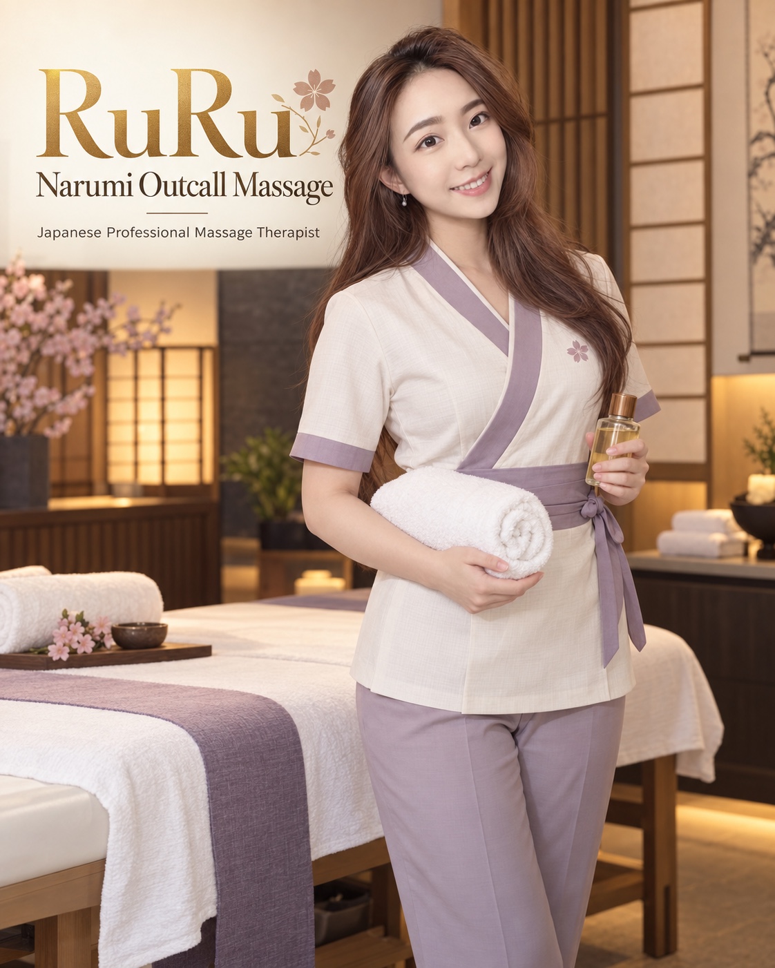 RuRu, Narumi outcall massage therapist